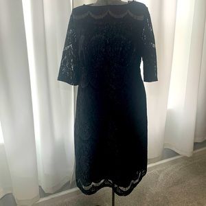 Black lace formal/semi formal dress